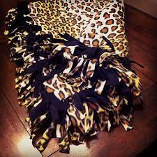 1) lay the first piece of fabric on a large surface. How To Make An Easy No Sew Tie Fleece Blanket Feltmagnet