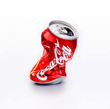 Crushed Coke Can Soda Can Art Bottle Drawing Prismacolor Art