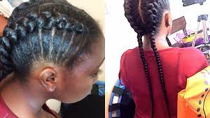 I'll show you how to braid your own hair with extensions in this simple. Natural Hair Braids For Kids Braiding For Beginners Supa Natural Youtube