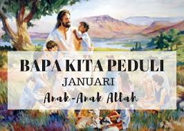 Ayat di atas menyatakan bahwa allah bapa mengutus anaknya setelah genap waktunya. Amswop Dipersatukan Sebagai Anak Anak Allah