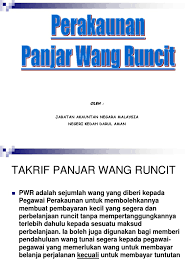 Surat kuasa inilah yang akan menjadi bukti sah dimata hukum ketika orang lain mewakii anda untuk mengurus perpanjanagn stnk tersebut. Pengendalian Panjar Wang Runcit