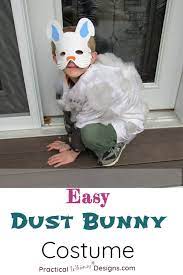 Easy Diy Dust Bunny Costume Diy Costumes Kids Diy Halloween Projects Diy Halloween Costumes For Kids