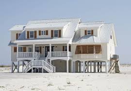 The piers serve as columns for the structure.lifting the pier house plan well above the ground in a beach or coastal region or lowcountry region is wise to prevent possible flood damage. 25 Houses Built On Stilts Pilings And Piers Photo Examples From Around The World Home Stratosphere