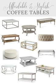 The below list of the best coffee tables of several different types will help you make the right choice in no time. Vintage Inspired Style 12 Affordable Stylish Coffee Tables Stylish Coffee Table French Country Furniture Coffee Table