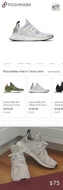 Adidas Nmd Xr1 White Duck Camo Athletic Shoes In 2020 Adidas Nmd Nmd White Ducks