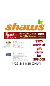 Make orders and enjoy rs.80 off now! Hot Gift Card Promo At Shaw S 11 29 11 30 Only How To Shop For Free With Kathy Spencer