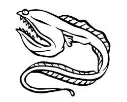 One of the famous eels is the electric eel. Eel Coloring Pages Learny Kids