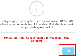 Simpeg new 015 harus disatukan dengan simpeg nasional. Cara Isi Covid 19 Survey Simpeg Kemenkumham Terkininet Pilihan Tepat Buatmu Yang Hebat