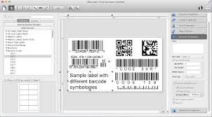 Ibarcoder For Mac Main Screen Laser Labels Sheet Labels Software Apps