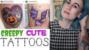 Not only are these tattoos colorful but they feature some truly unique ink, one of a kind designs, and so much more. Creepy Cute Tattoos Youtube