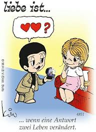 Wenn sie später nicht alle bekannten einzeln anrufen wollen, eignet sich eine oder ein eintrag in sozialen netzwerken. Pin De Verenchen En Love Is Frases De Amor De Disney Love Is Comic Dibujos Animados De Los 80