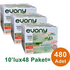 Evony Elastik Kulakli Fresh Mentollu Maske 10 Lu X 48 Paket Fiyati