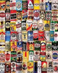 Beer Alcohol Collage Art Food Classic Vintage History Collage Jigsaw Puzzles Beer Canning
