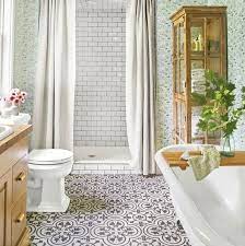 With graphic patterned styles and larger ceramic tile planks, you can give your. 20 Popular Bathroom Tile Ideas Bathroom Wall And Floor Tiles