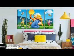 تابلوهات اطفال لوحات غرف اطفال لوحات مقسمة للأطفال youtube baby mobile house character