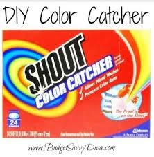 Use bleach and water to soak your clothing in. How To Make Your Own Color Catchers Washing Clothes Cleaning Clean Laundry