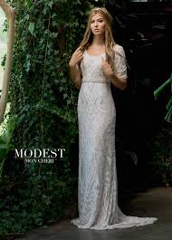 Mon Cheri Tr11833 Modest Dress Short Sleeve Wedding Dress Modest Wedding Dresses Conservative Wedding Dress