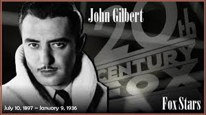 Autographed photo of John Gilbert.