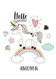 Aneka gambar mewarnai mewarnai gambar unicorn. Hello Unicorn 1 Line Design Line Store