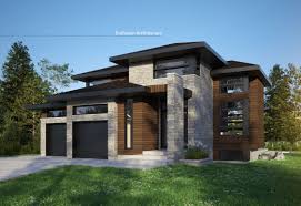 Maison Contemporaine Plan Maison Creation Exclusive E 952 B Design Modern House Exterior House Exterior Facade House