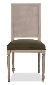 Adams Chairs Come In A Set Of Two Cane Backs With A Beechwood Frame A Stucco White Finish With Swiss Cha Side Chairs Living Room Cane Back Chairs Side Chairs