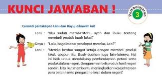 Terbaru Kunci Jawaban Tema 3 Kelas 5 Sd Halaman 96 97 98