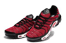 Nike Performance Air Max Plus Tn Running Shoes Red Black White Sneakers Nike Nike Kicks Nike