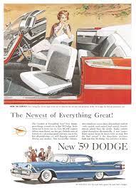 Dodge Pushbutton Car 1959 Ad Picture Dodgevintagecars Classic Cars Trucks Vintage Cars Automobile Advertising