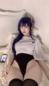 عارضة Imeva (@evawxsh) في كوسبلاي Raiden Shogun من Genshin Impact - 12 صور  مسربة من Onlyfans, Patreon و Fansly - 85838