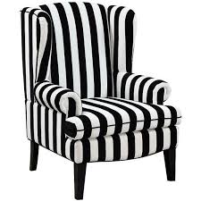 You can tie a room's decor together with accent chairs or imagine yourself cozying up in one of our comfortable armchairs and reading a good book. Paris Black And White Velvet Wingback Occasional Chair Velvet Wingback Chair Striped Chair Wingback Chair