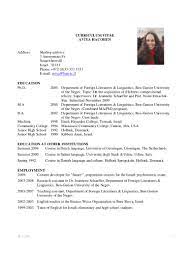 You need to write a curriculum vitae for job applications, but where do you start? Academic Cv Example