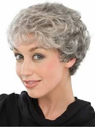 While hair with natural curl can be unruly, that's not the case all the time. 15 Hairstyles For Short Grey Hair
