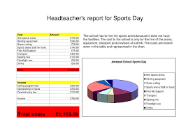 Ppt Headteachers Report For Sports Day Powerpoint