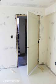 The Easiest Way To Install An Interior Door Interior Door Installation Diy Interior Doors Doors Interior