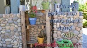 There's diy pallet plant stand suggestions that are many beautiful and impressive. Diy Plant Stand Out Of An Old Pallet Youtube