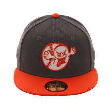 Dionic New Era 59fifty Ghost De Hat 2t Graphite Orange New Era 59fifty Hats Hat Stores