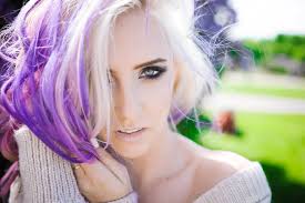 These dark and light purple streaks are a cute and creative way to have fun, without a huge commitment. 25 Best Blonde And Purple Hair Ideas For 2021