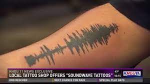 In addition to changing the dimensions and background color of the waveform image, you can also adjust the colors of the gradient that is used on the waveform visualization. Local Tattoo Shop Offers Soundwave Tattoos Youtube