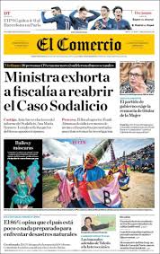 It has a daily circulation of more than 120,000. 15f Vea Aqui La Portada Del Diario El Comercio De Peru Reporte Ya Scoopnest