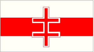 It is possible that the banner was designed simply to distinguish belyj rus (white russian) forces from those of the princes of kiev and muscovy by placing the red favored by the rus on a background of white. Belarus Political Parties And Related Flags Fahnen Flaggen Fahne Flagge Flaggenshop Fahnenshop Versand Kaufen Bestellen