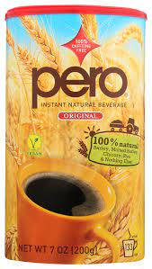 Made from 100% all natural ingredients, pero is a caffeine free coffee substitute with a long tradition to relax and enjoy for taste with. Pero Instant Original Natural Beverage 7 Oz Walmart Com Walmart Com