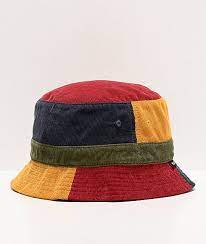 Huf Mendoza Colorblock Corduroy Bucket Hat Zumiez Corduroy Bucket Hat Yellow Pantone Green Corduroy