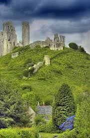 Old Chateau In Great Http My Famous Castles1 Blogspot Com Corfe Castle Dorset England Castle