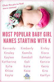 Our english girls names website all about helping people to discover the beauty of english girls names. Baby Girl Names That Start With K J Baby Girl Names Cute Baby Girl Names Baby Girl Names