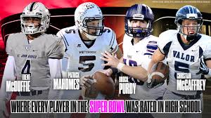 Super Bowl LVIII: Where every player was rated coming out of high school