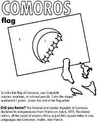 The dragons are large, adorable, and perfect for children to color. Comoros Coloring Page Crayola Com