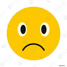 Share the best gifs now >>> Sad Face Icon Flat Style Stock Vector Crushpixel