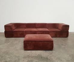 For Sale Cor Trio Modular Sofa In Brown Teddy Fabric 1970s Modular Sofa Sofa Custom Sofa