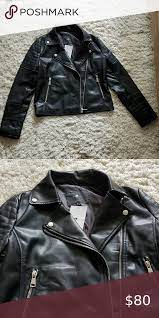 7 For All Mankind Leather Biker Jacket Leather Biker Jacket Biker Jacket Jackets