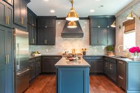 Markraft Navy Blue Custom Property Brothers Kitchen Property Brothers New Kitchen Cabinets